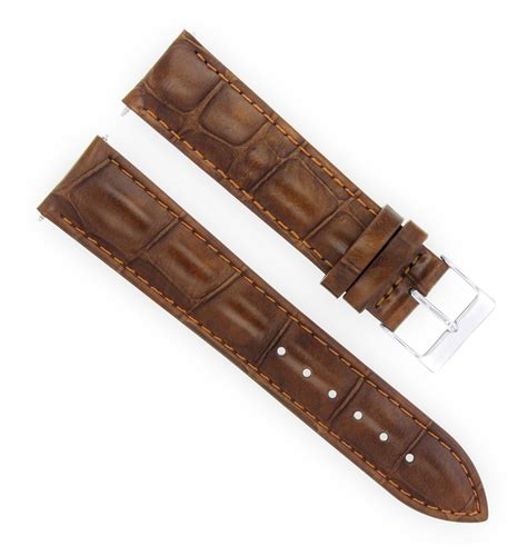 premium brown leather watch strap for rolex|rolex leather watch straps replacement.